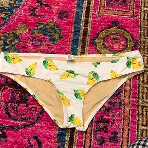 Jcrew Banana Bathing Suit Bottoms Sz M